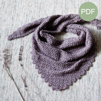 Dromerige sjaal PDF Patroon